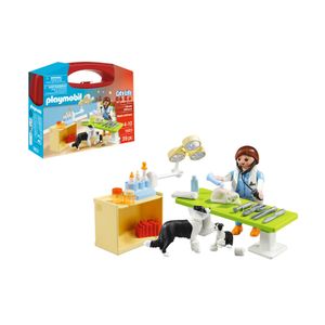 Playmobil City Life Vet Visit Carry Case (39 Pieces)